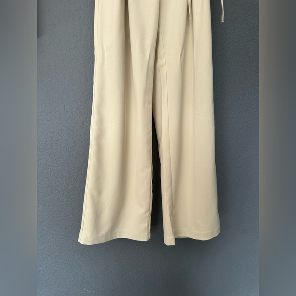 Commence Tie Waist Flowy Wide Leg Dress Pants size x small - Picture 3 of 9